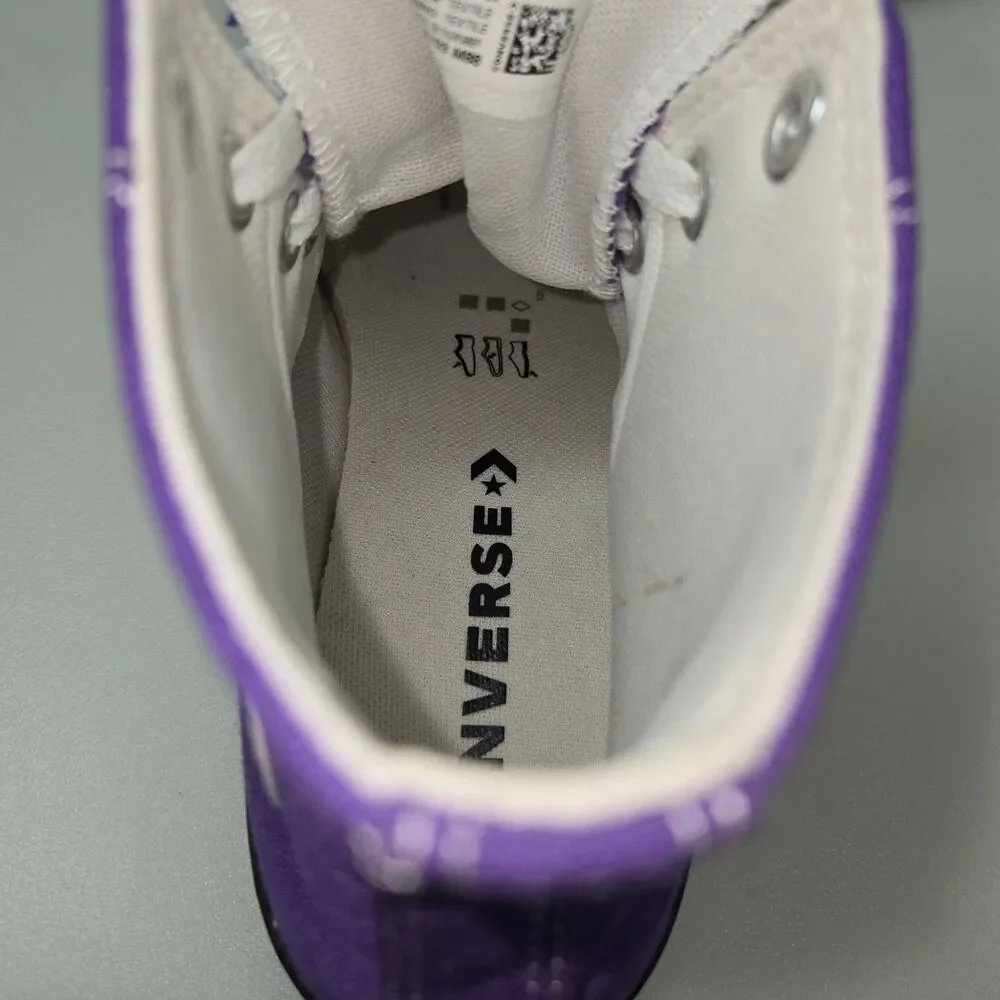 Converse Chuck Taylor All Star Purple High Top Sneakers Womens 6 Mens 4 Shoes